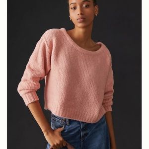 Anthropologie Maeve Boatneck Sweater